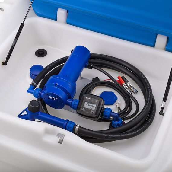 Mobilná nádrž na AdBlue mobilBLUE 450 l, s prietokomerom