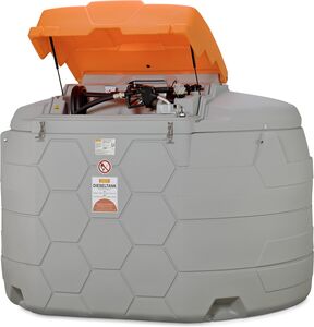 Plastová, dvojplášťová plastová nádrž na naftu CUBE-Tank 5000 l BASIC