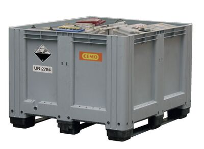 Box na staré autobatérie 610 l