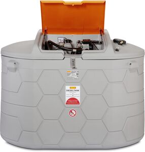 Plastová dvojplášťová nádrž na naftu CEMO CUBE-Tank 3500 l BASIC