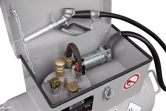 Mobilná nádrž na benzín KS-Mobil 90 l, oceľová