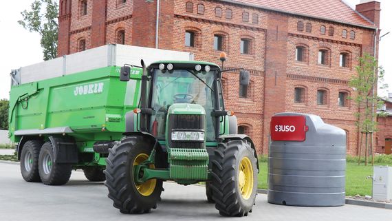 Plastová, dvojplášťová nádrž na naftu SIBUSO 2500L ECONOMIC