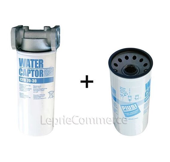 Filter na naftu 30 MIC s odlučovačom vody + náhradná vložka
