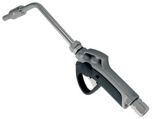 Výdajná pištoľ na olej Easyoil 2, s  lomenou kovovou výlevkou