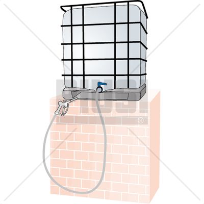 Výdaj AdBlue z IBC samospádom