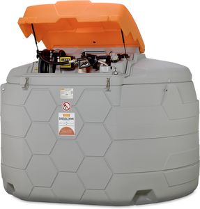 Plastová, dvojplášťová plastová nádrž na naftu CUBE-Tank 5000 l PREMIUM