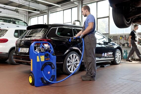 Mobilná vozík AdBlue TROLLEY CAR PRO 60 l s AKU článkom