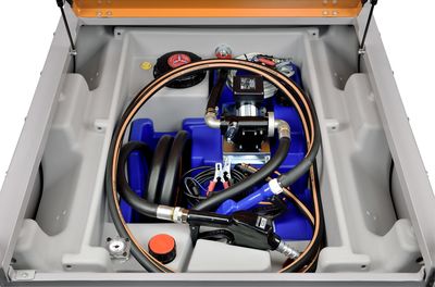 Mobilná nádrž na naftu DT-Mobil PRO PE COMBI BASIC 850/100 l, 12 V, 80 l/min