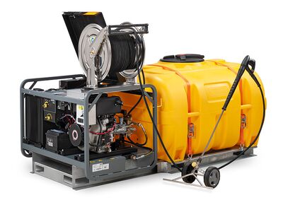 Mobilný čistiaci systém na ničenie buriny