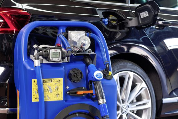 Mobilná vozík AdBlue TROLLEY CAR PRO 60 l s AKU článkom