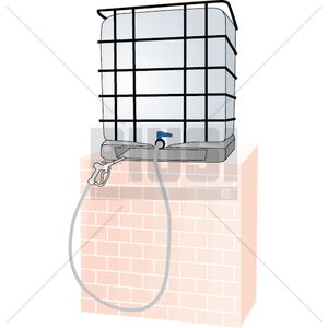 Výdaj AdBlue z IBC samospádom
