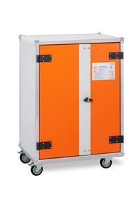 Ohňuvzdorná skriňa, typ 8/10 BASIC, na nabíjanie lítiových batérií so systémom LockEx®