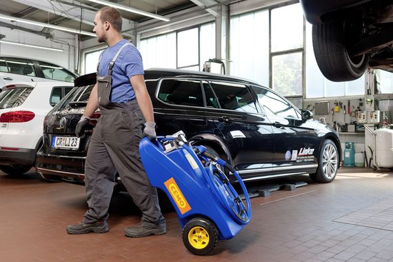 Mobilná vozík AdBlue TROLLEY CAR PRO 60 l s AKU článkom