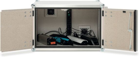 Ohňuvzdorná skriňa, typ 8/5 PREMIUM PLUS, na nabíjanie lítiových batérií so systémom LockEx®