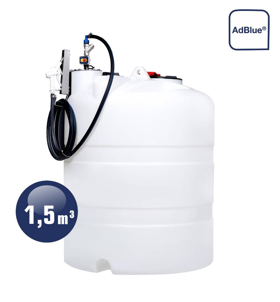 Nádrž na AdBlue ECO-LINE 1500 L, jednoplášťová