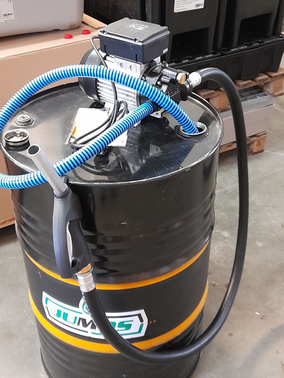 Sudová zostava na výdaj oleja Drum Viscomat 90, 230 V, 50 l/min